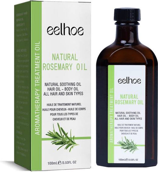 EELHOE Rozemarijn Haarolie - 100mL - Rosemary Oil - Voeding Hoofdhuid - Stimuleert Haar - Haargroei Haarverzorgingsolie Rosemary Hair Oil - Nourishment Scalp