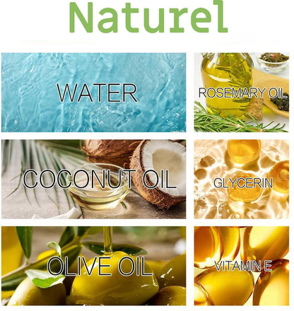 EELHOE Rozemarijn Haarolie - 100mL - Rosemary Oil - Voeding Hoofdhuid - Stimuleert Haar - Haargroei Haarverzorgingsolie Rosemary Hair Oil - Nourishment Scalp